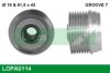 VISTEON YP2C1U10352AA Alternator Freewheel Clutch